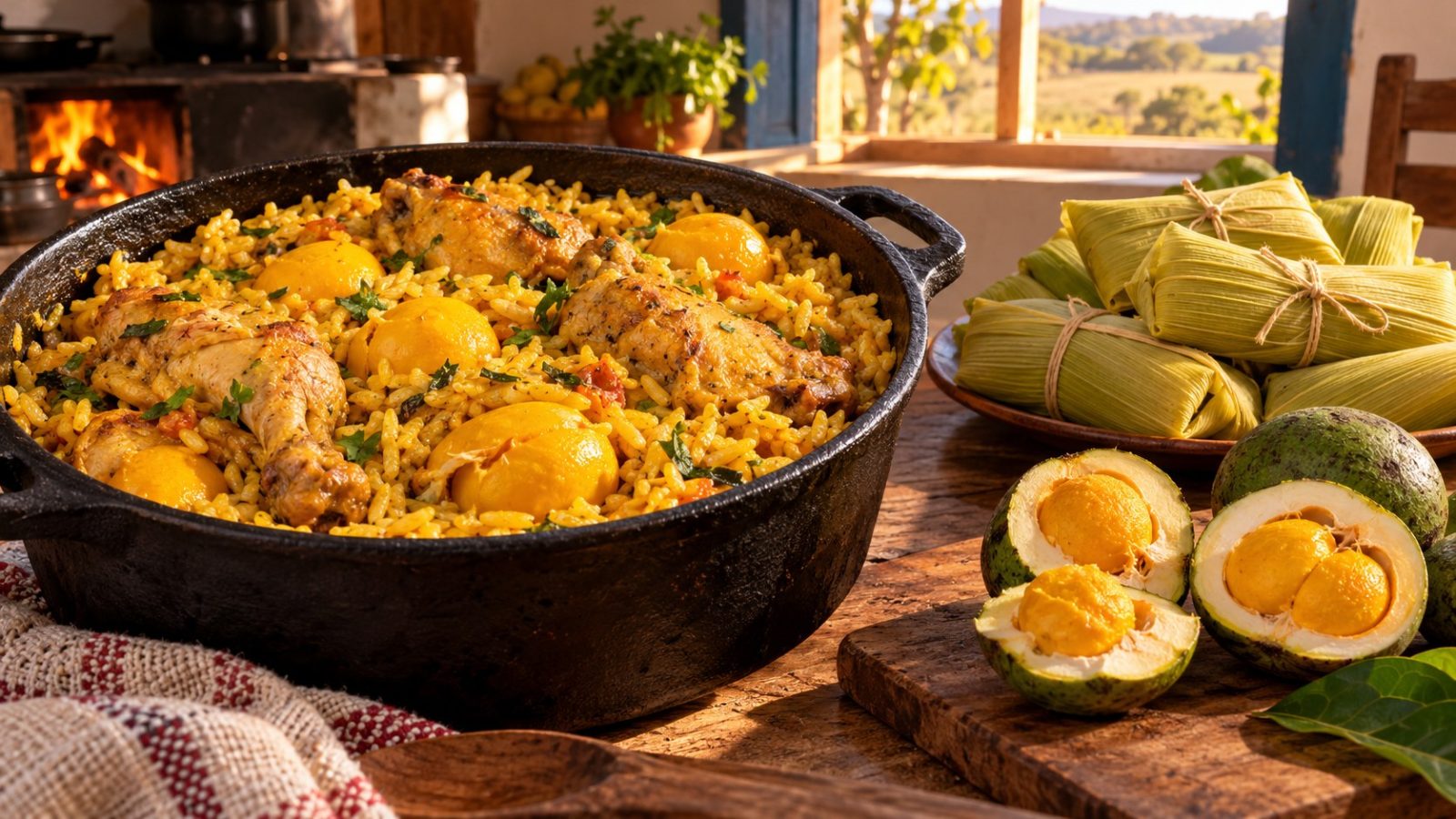 Comidas Típicas de Goiás: Pequi, Pamonha e Galinhada